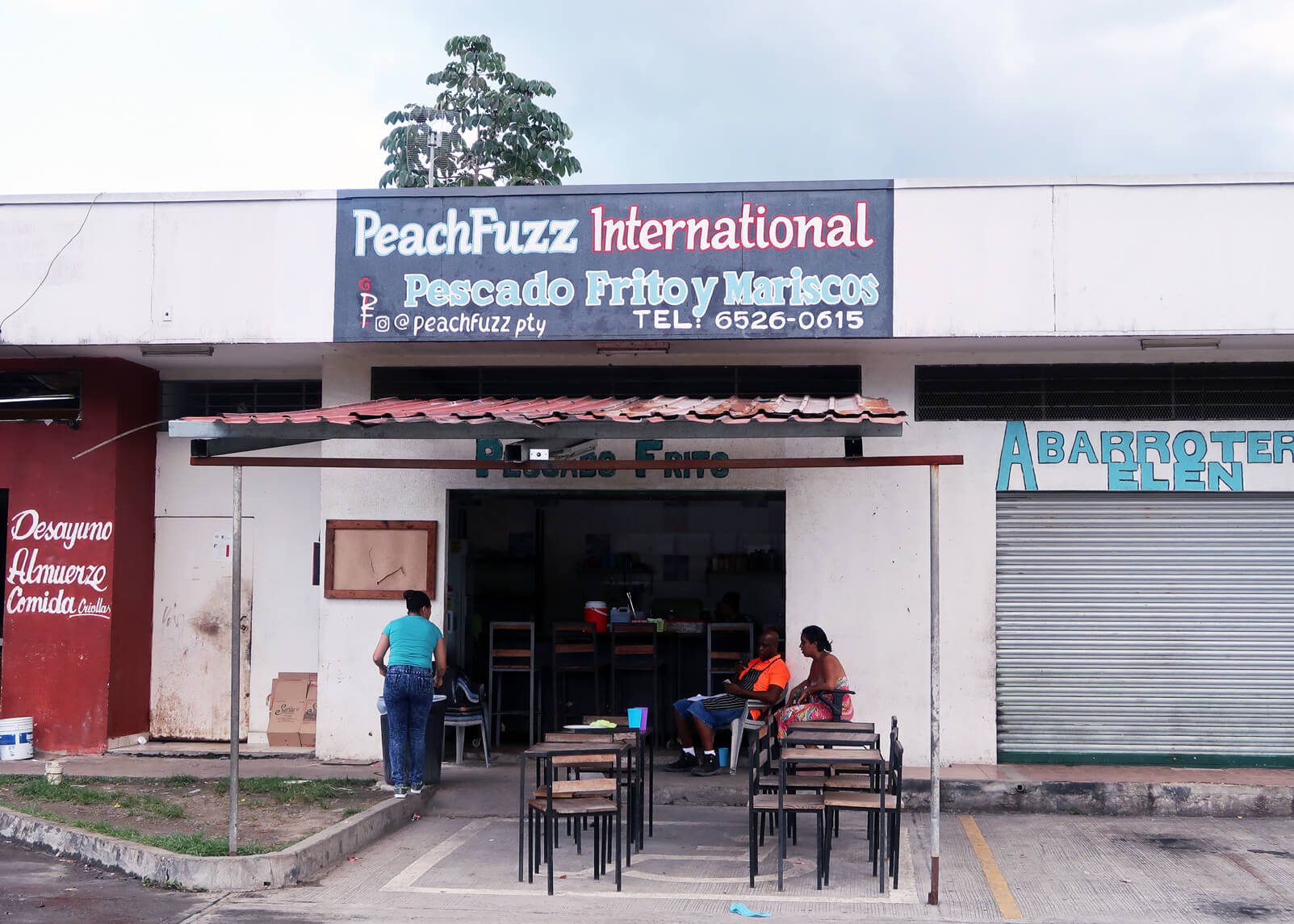 Peach Fuzz International Panamanian Food