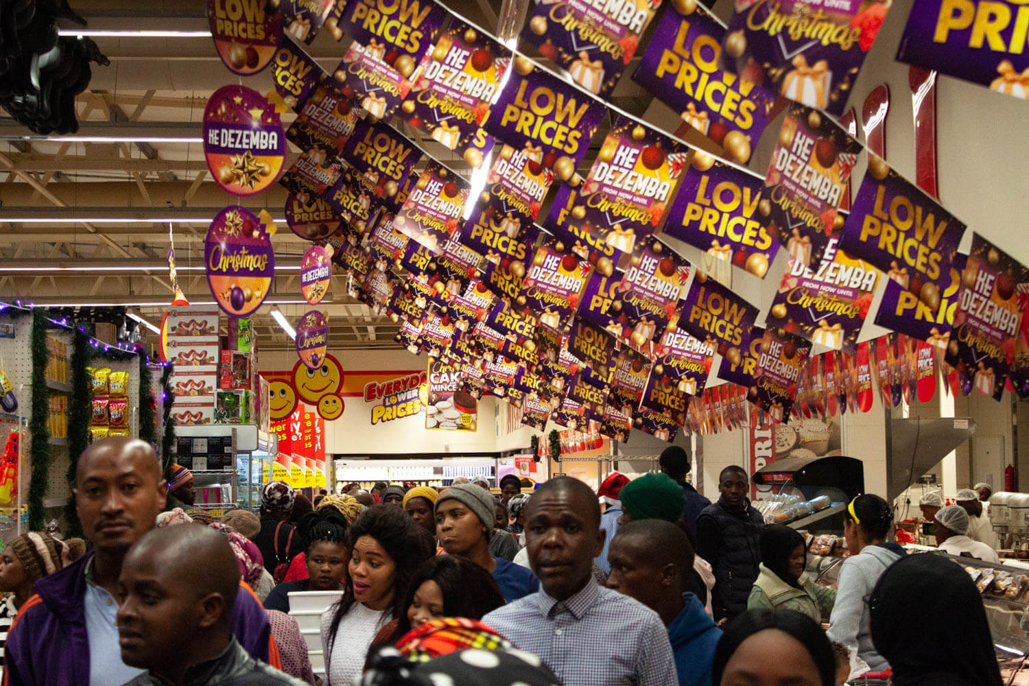 Black Friday supermarket chaos