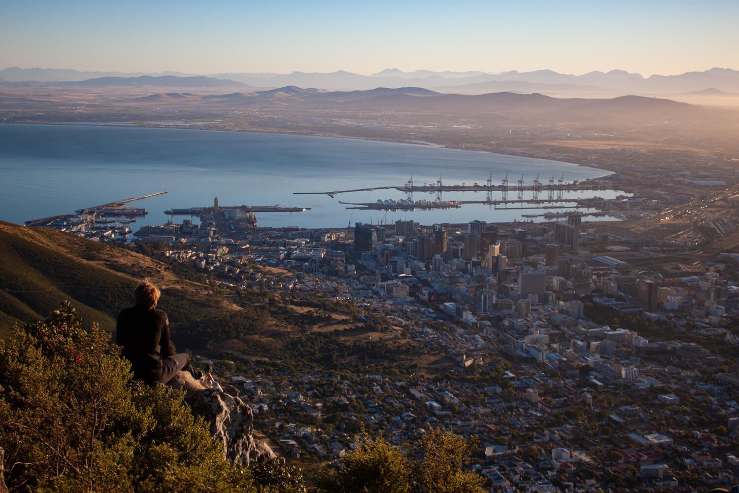 View of Cape Town from Lion's Head