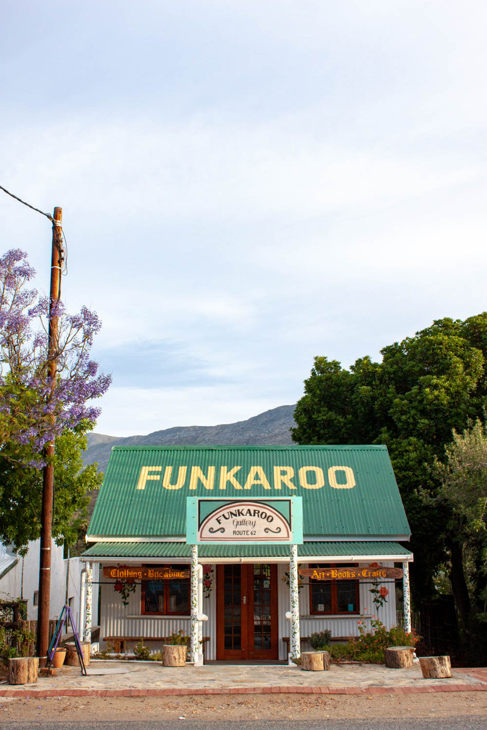 Funkaroo shop in Barrydale