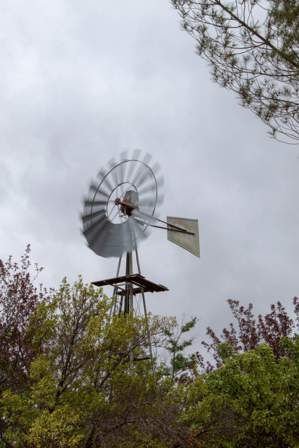 Spinning windmill in Nieu Bethesda