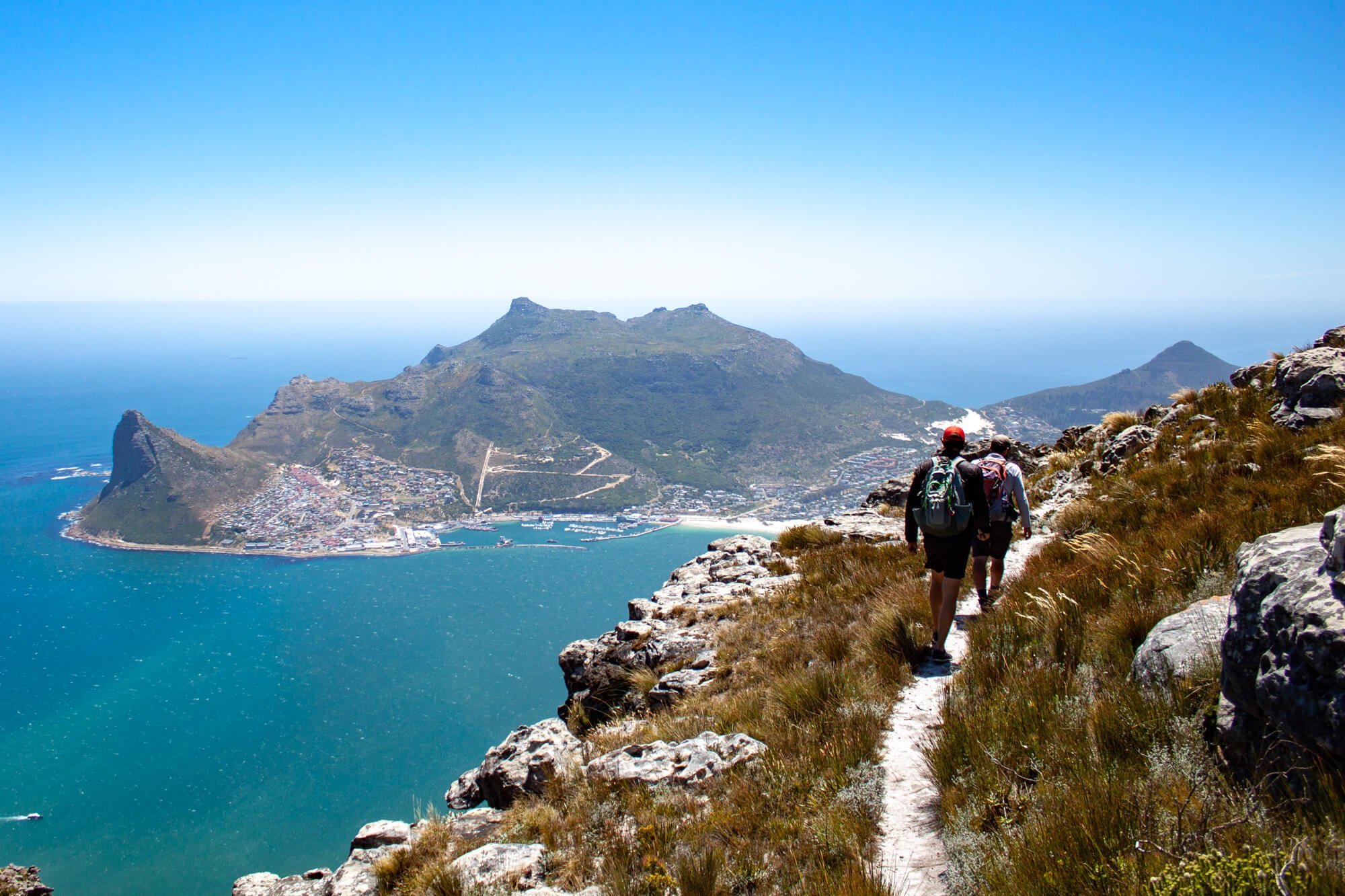 Best travel blogs cover image of people hiking in South Africa