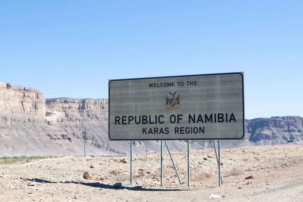 travelling to namibia from south africa by car